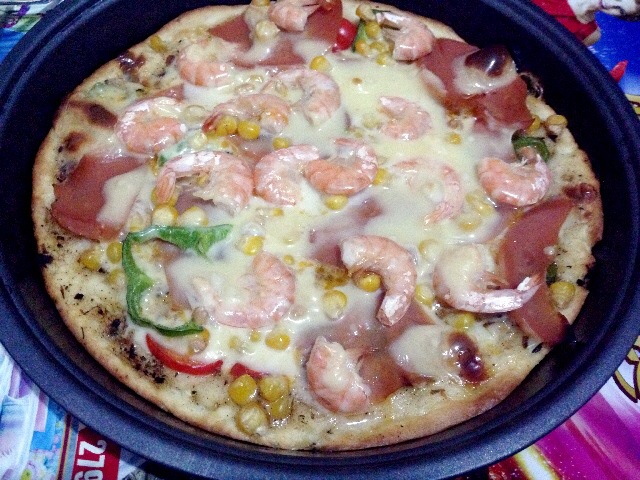 夏威夷pizza（附饼底冷冻法）