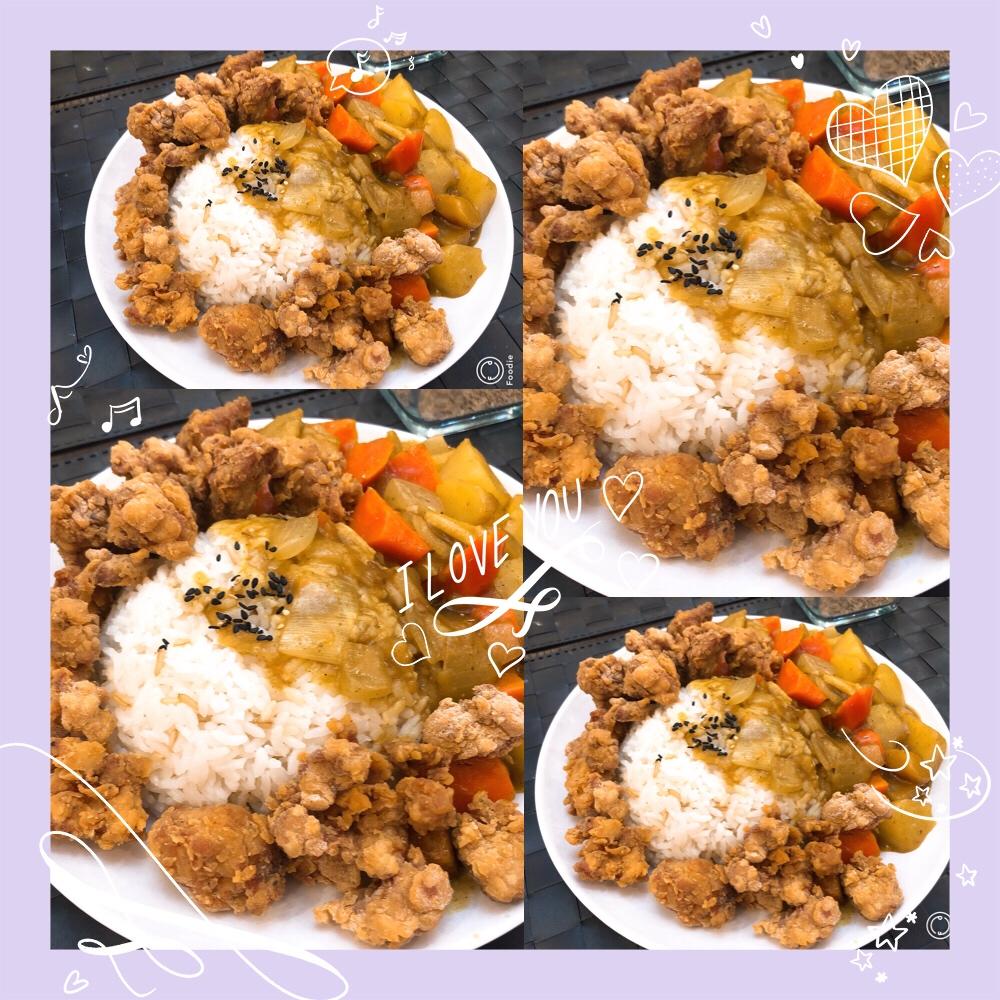 咖喱炸鸡饭