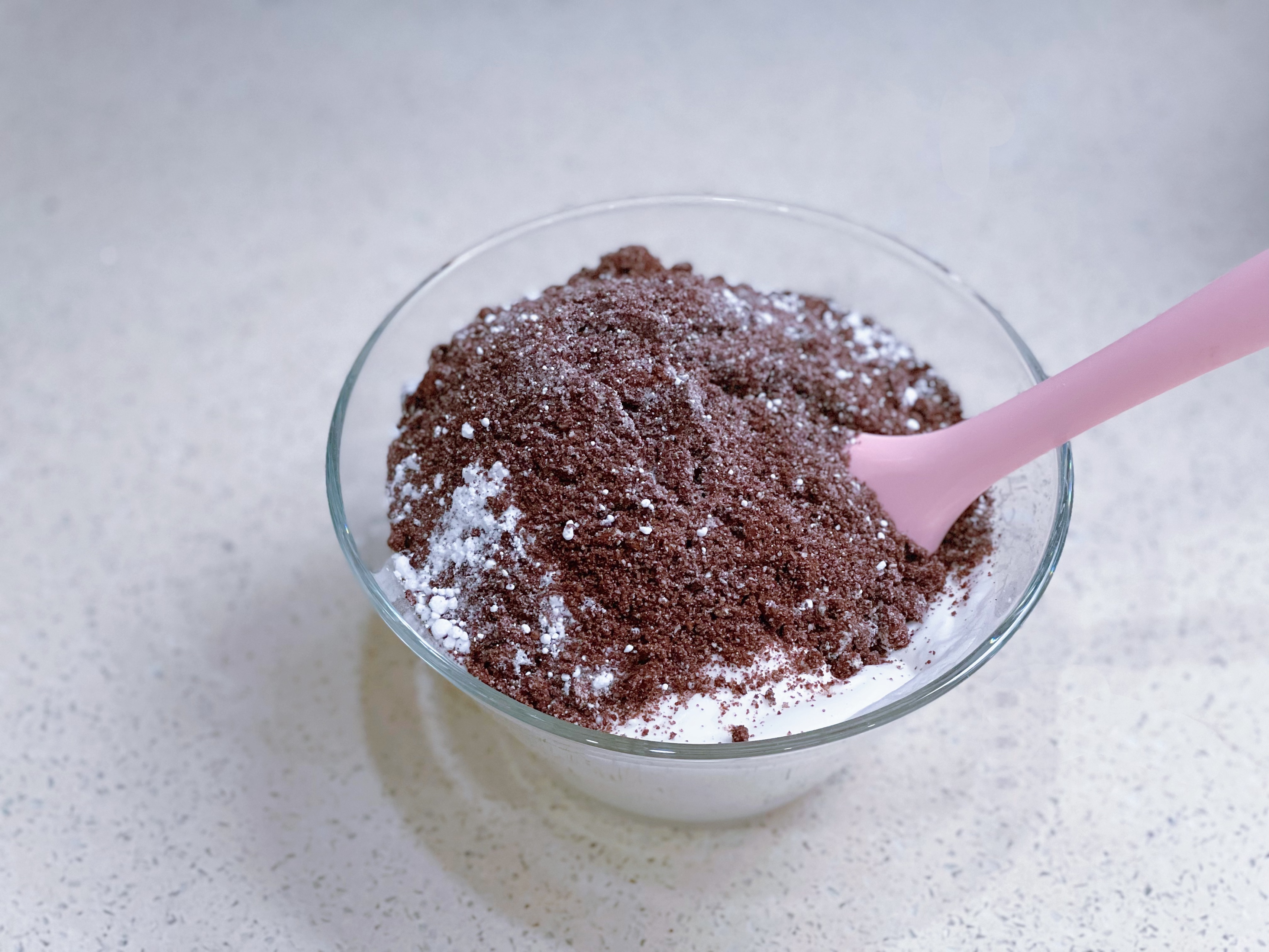 生酮0糖｜巧克抹茶·达克瓦兹🍃双重浓郁的做法 步骤4