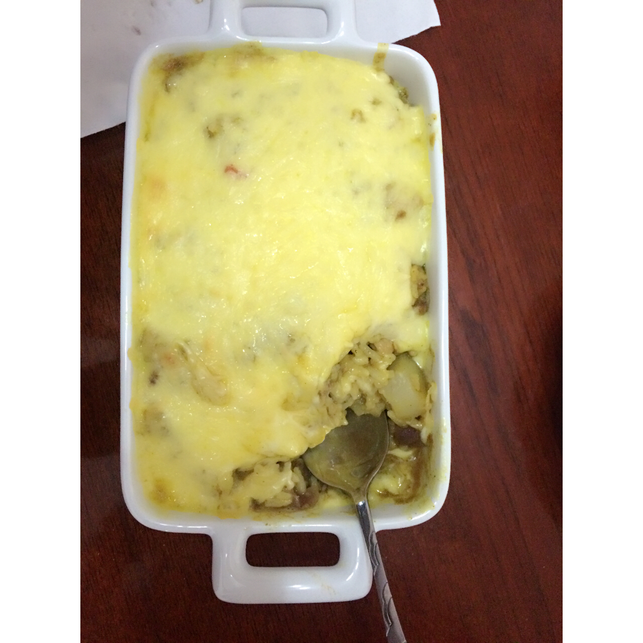 堂妈教你咖喱鸡肉焗饭