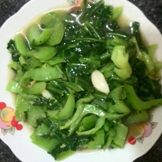 清炒芥菜