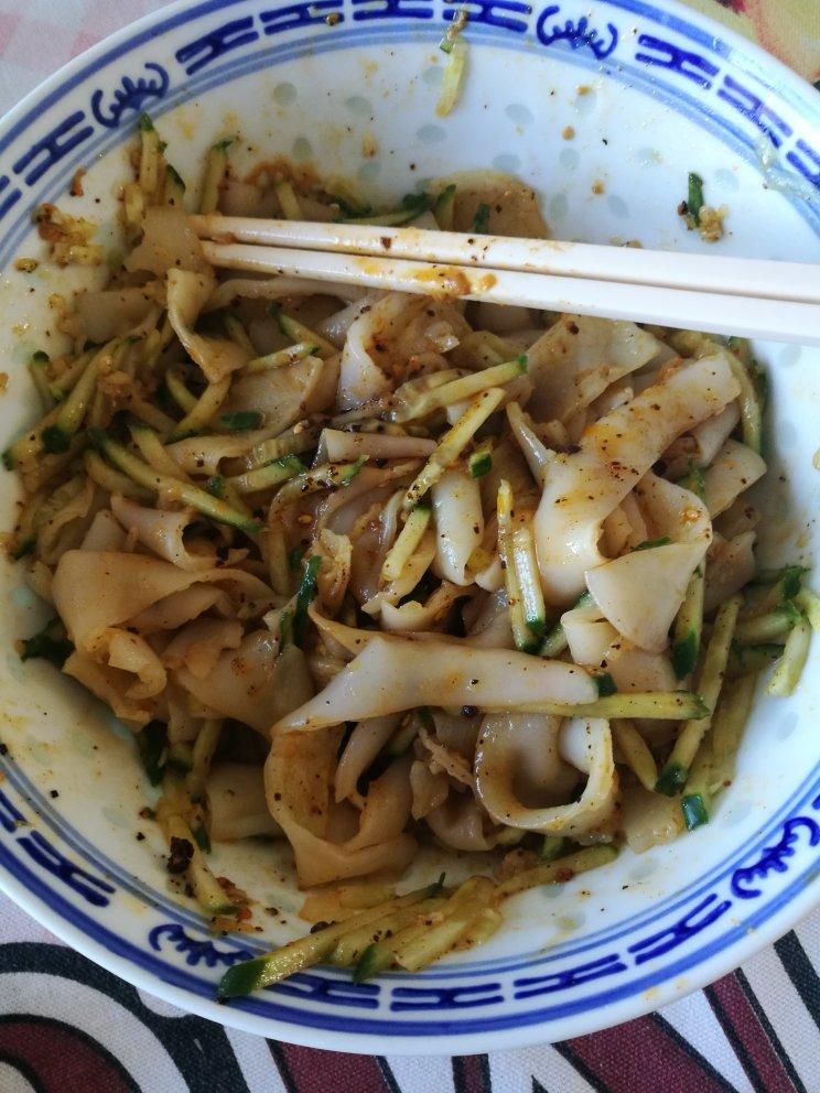 不用水洗的自制凉皮，零失败