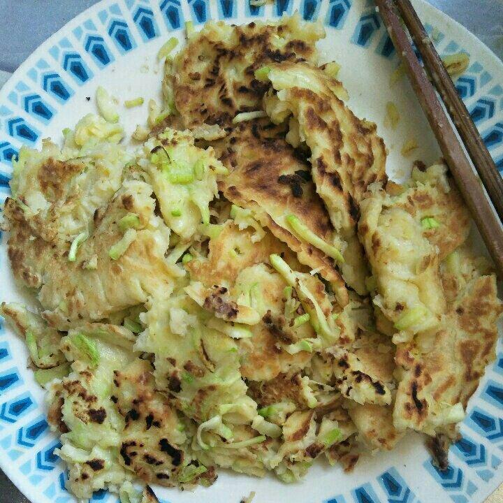 西葫芦鸡蛋饼