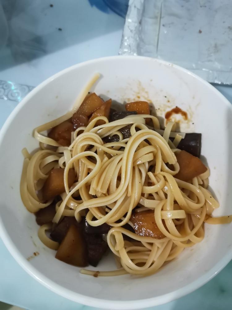 不放油的茄子炖土豆