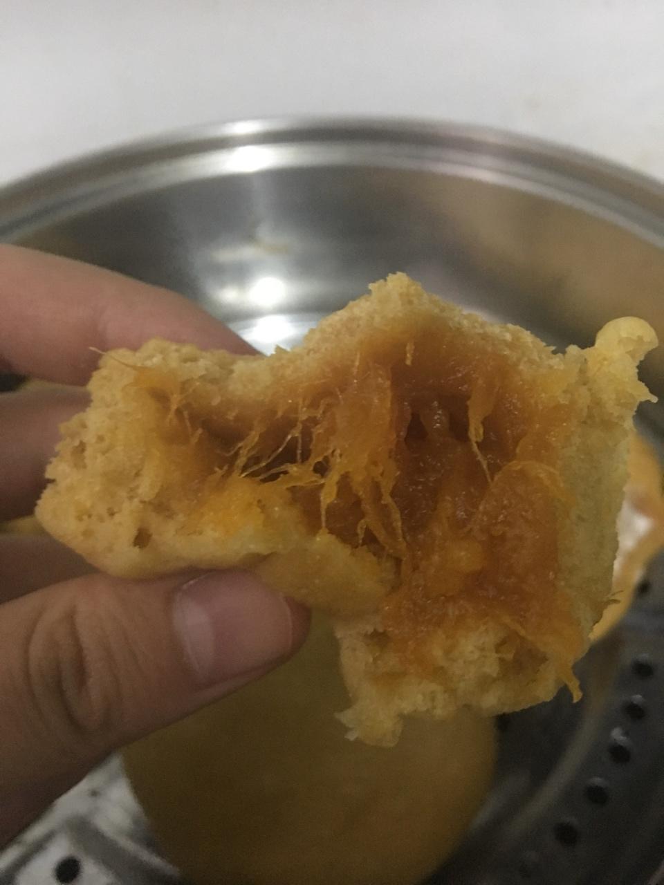 香甜的南瓜馅包子