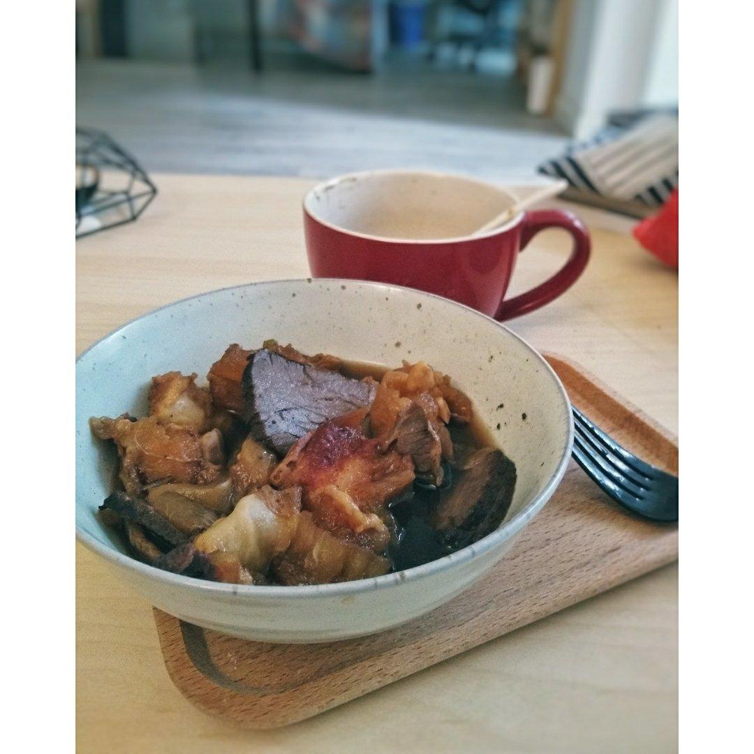 懒人法炖一锅牛肉，红烧牛筋头巴脑（可以做汤面的浇头，也可以配米饭）