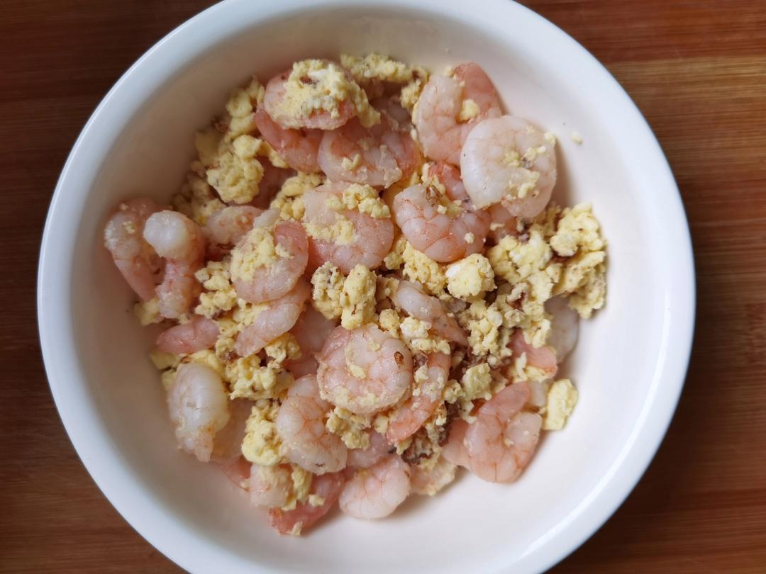 鸡蛋炒虾仁