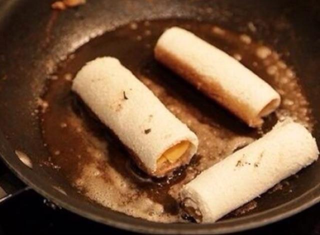 奶酪土司卷的做法 步骤6