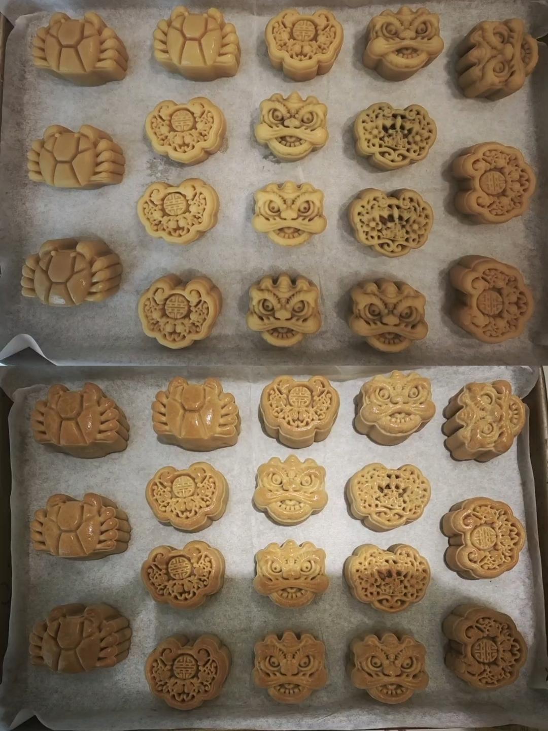 【终极版广式月饼配方】表皮油亮的秘诀！