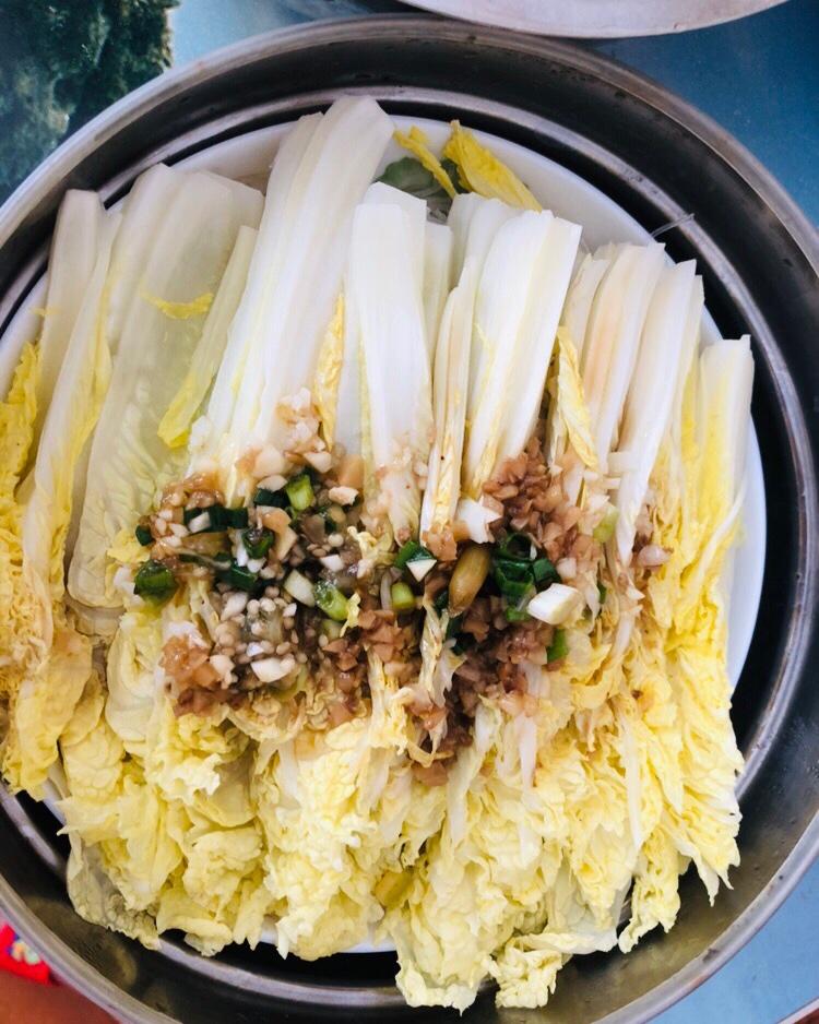 蒜蓉粉丝蒸娃娃菜