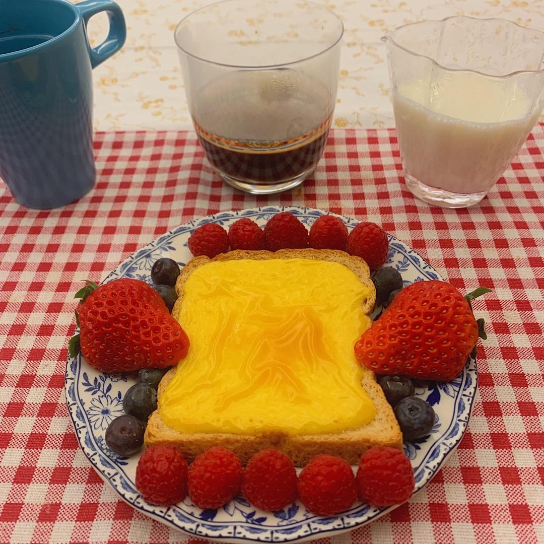 乳酪烤吐司片（十分钟早餐）