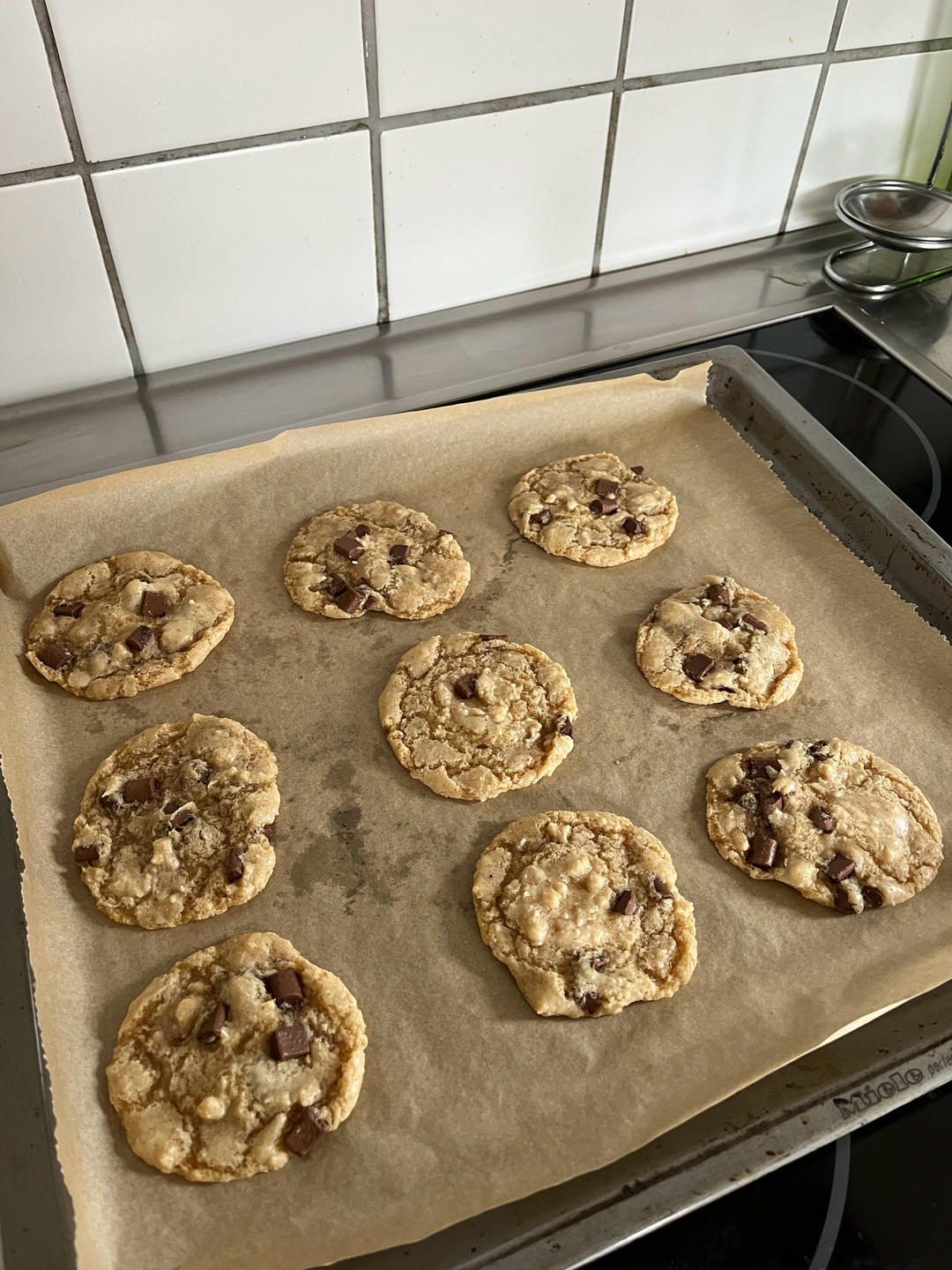 Chocolate chip cookies without butter