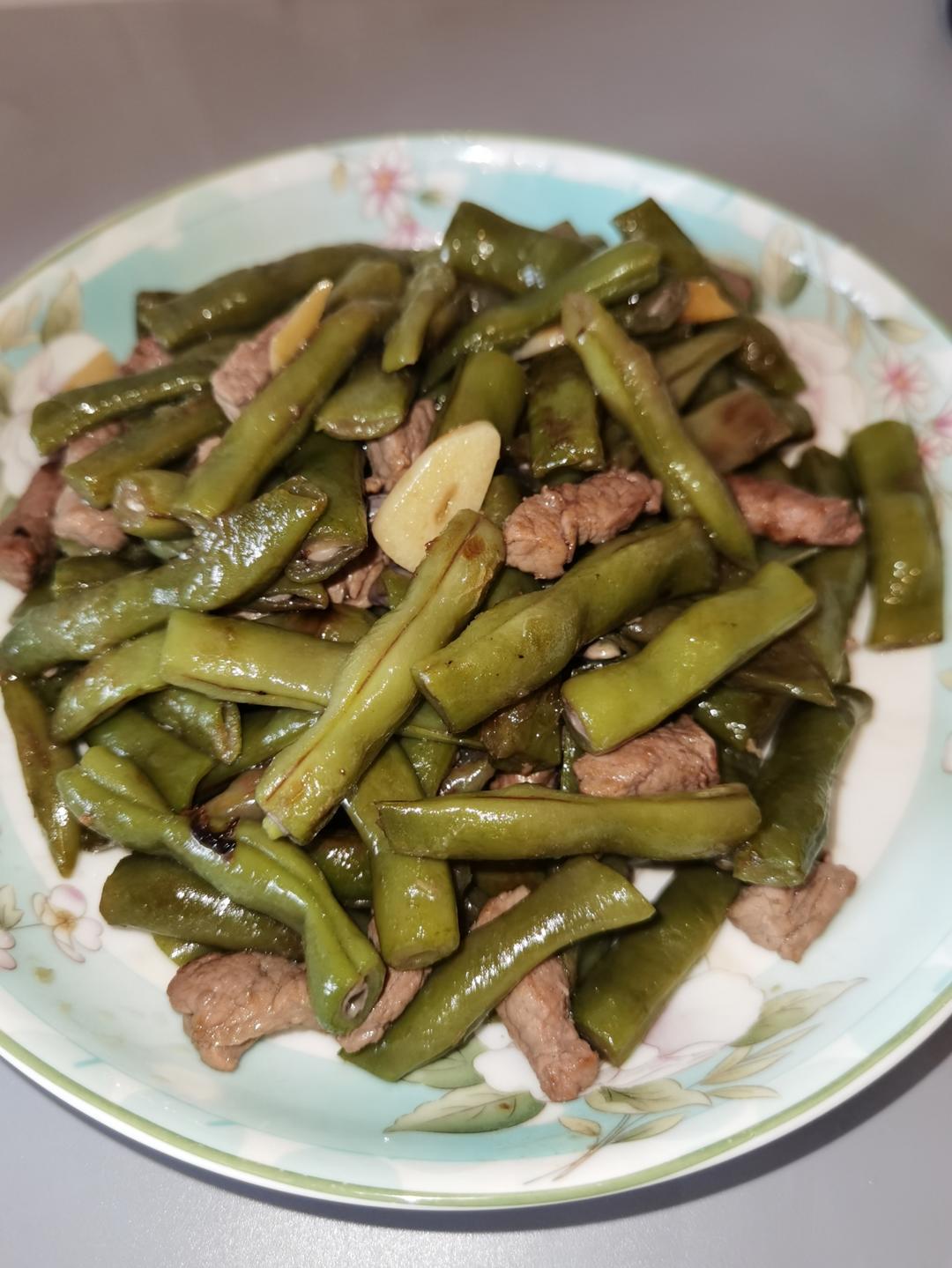 四季豆炒肉