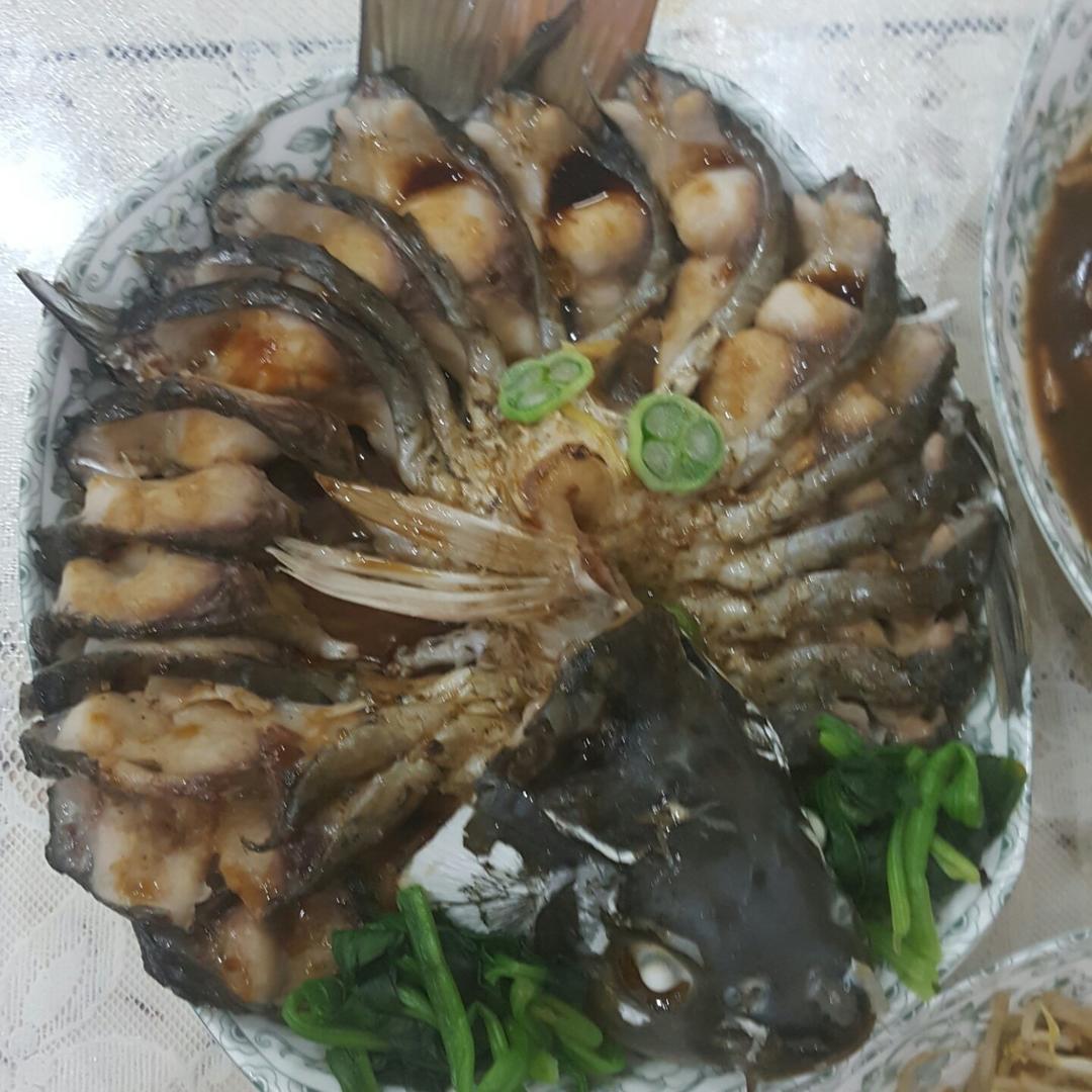 清蒸鱼（鲈鱼/多宝鱼/桂花鱼/石斑鱼……）