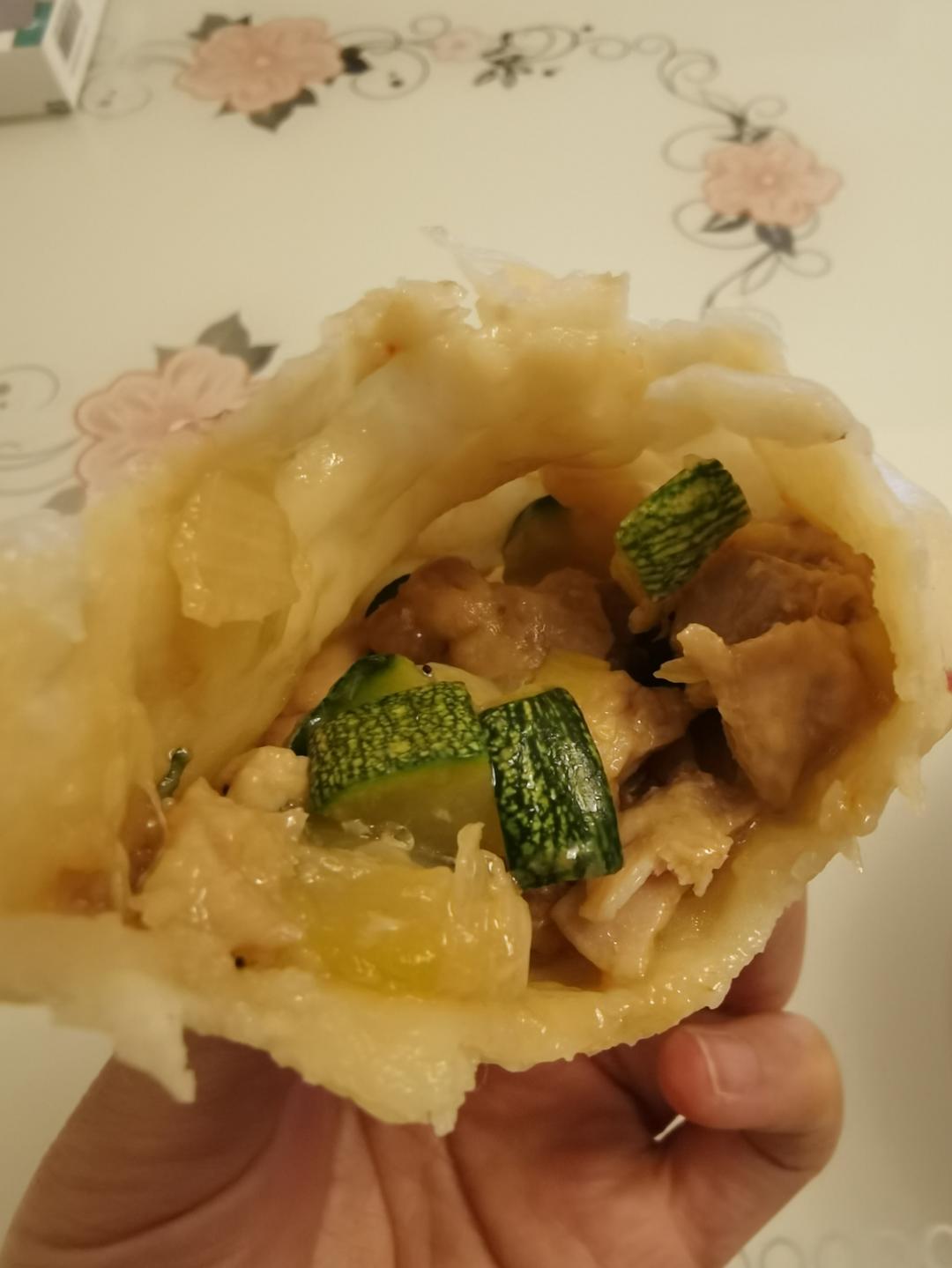 【胶东味道】方瓜海米凉水面包子
