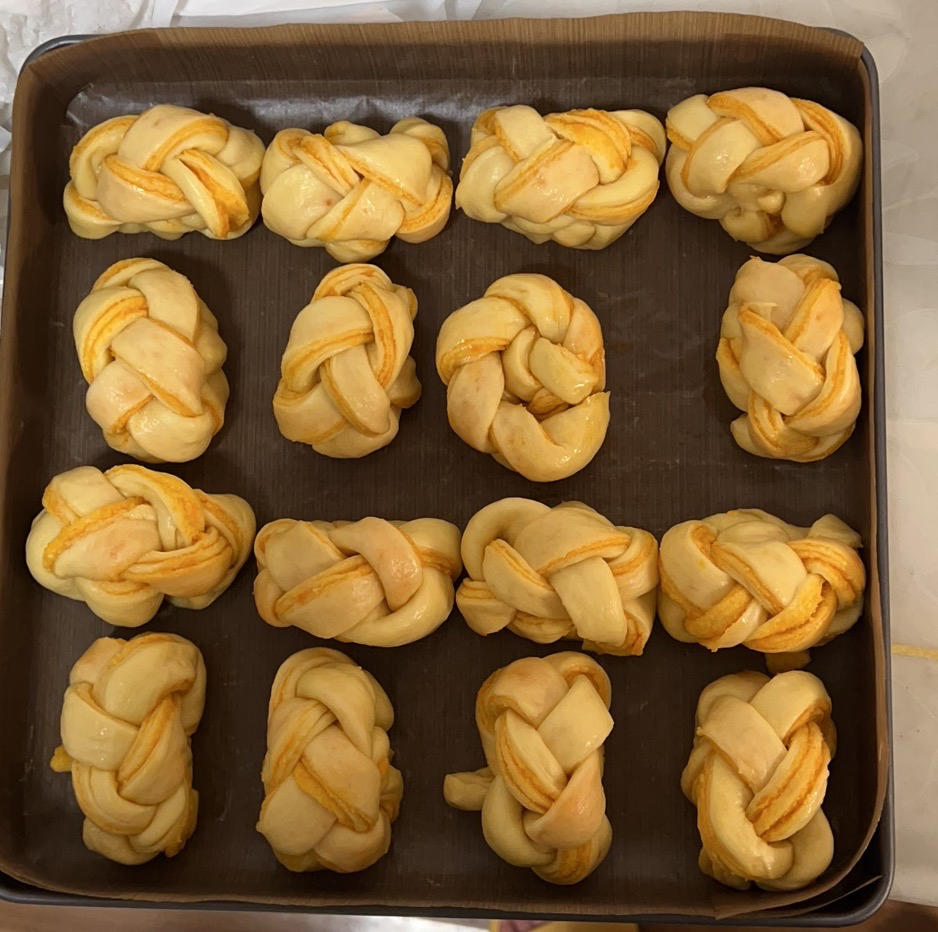 咸蛋黄奶酥mini小吐司