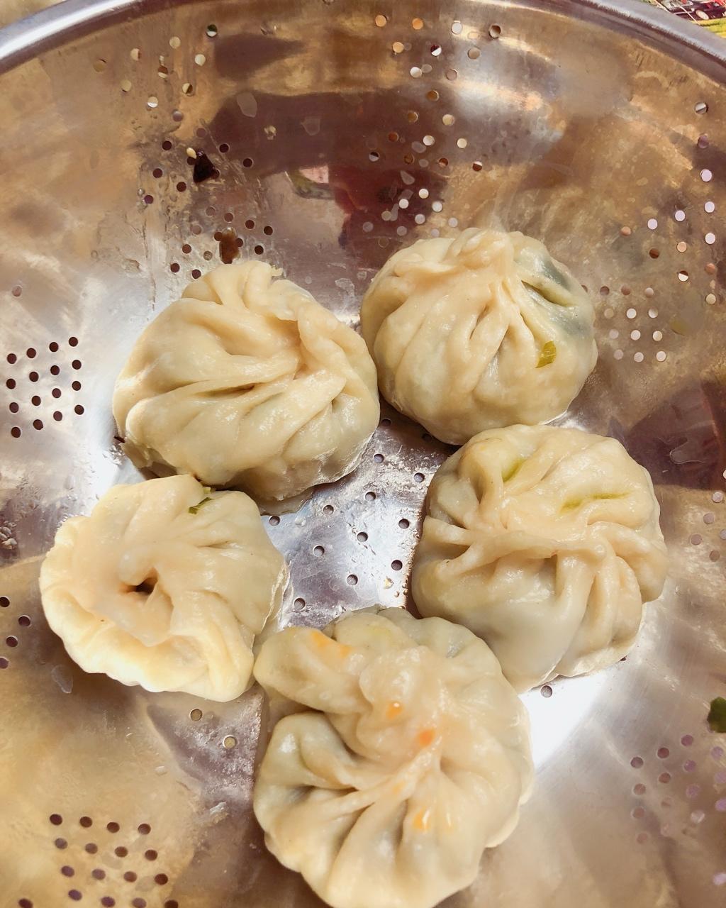 猪肉大葱烫面蒸饺