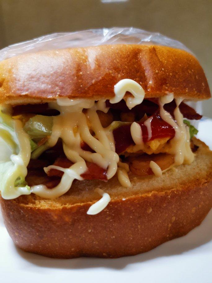 网红EGG DROP芝士厚蛋烧三明治 🥪『平底锅美食』