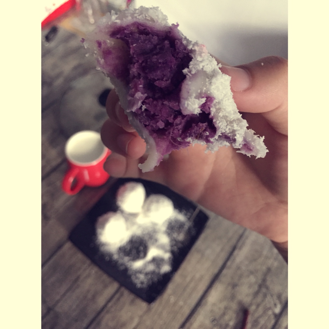紫薯糯米糍