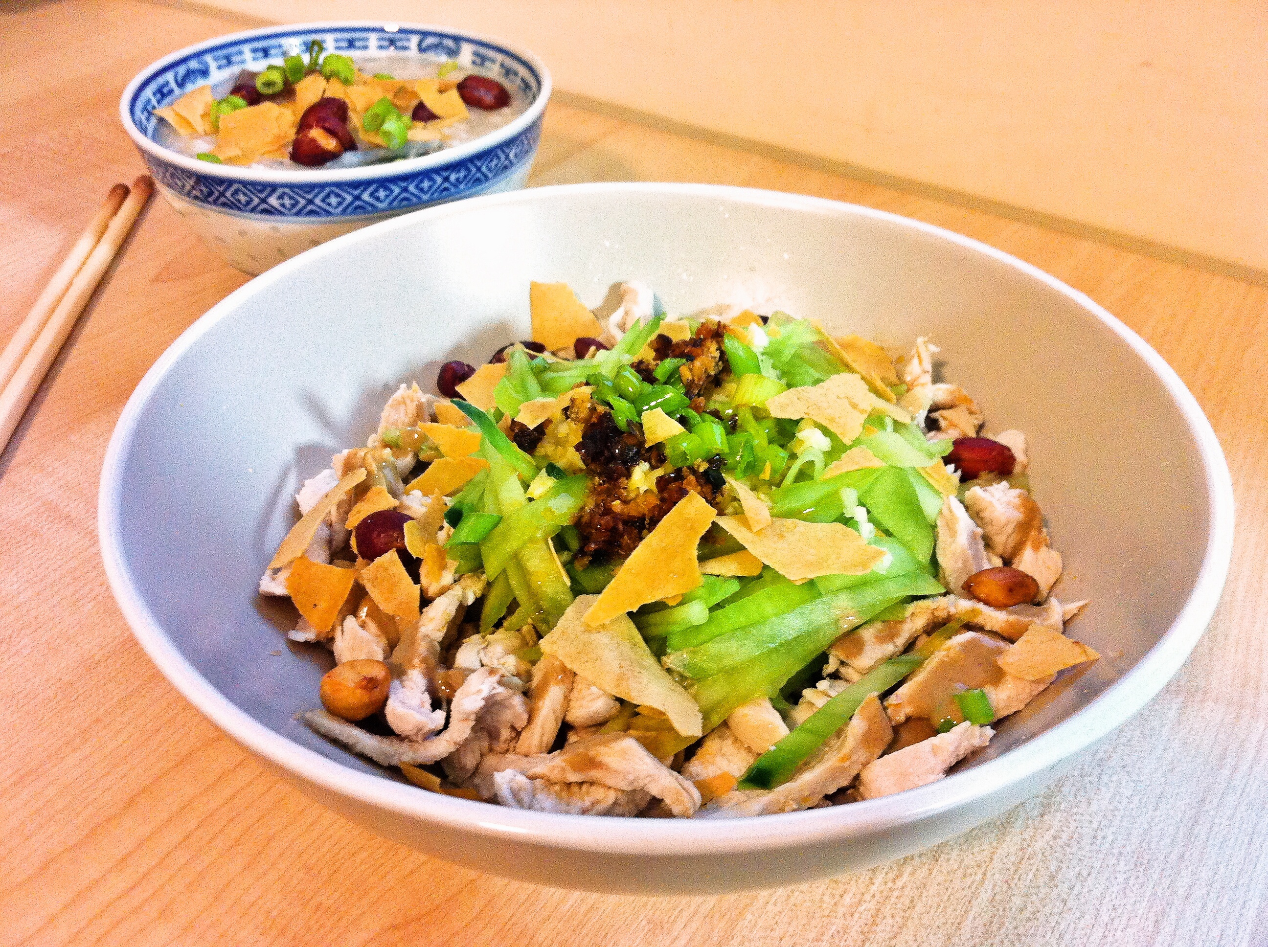红油鸡丝