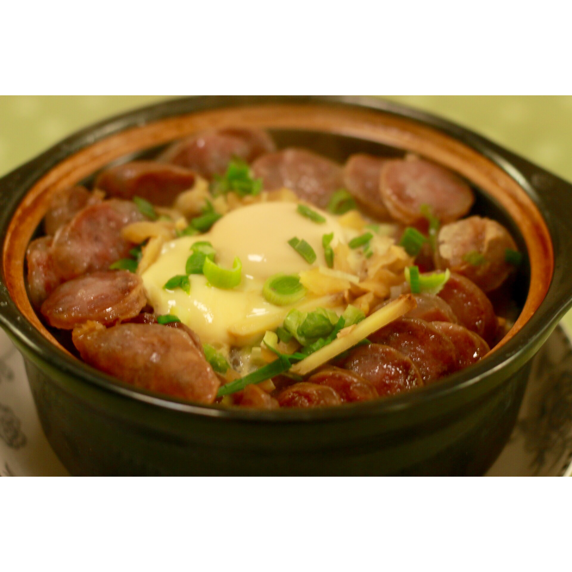 香肠煲仔饭