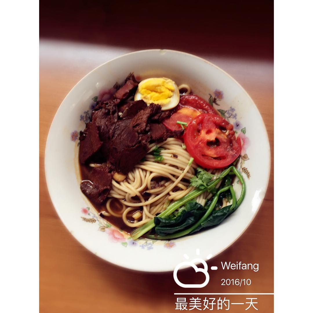 红烧牛肉面