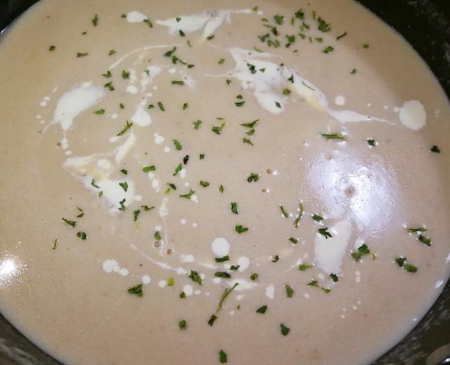 法国奶油蘑菇汤(世界三大名汤之二)