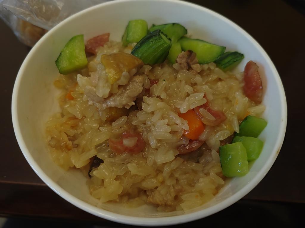 板栗焖饭
