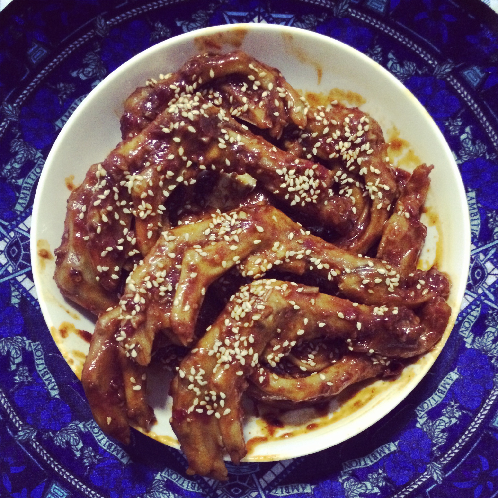 韩式辣鸡爪