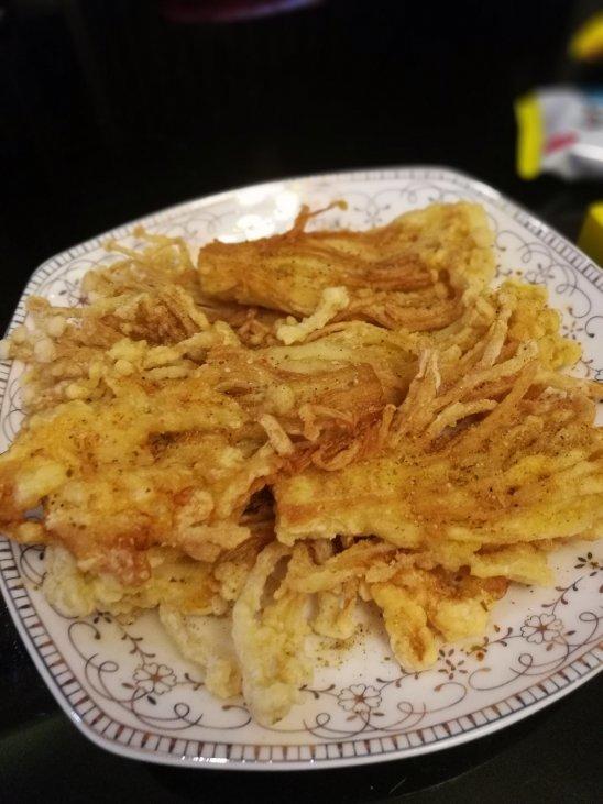 椒盐金针菇