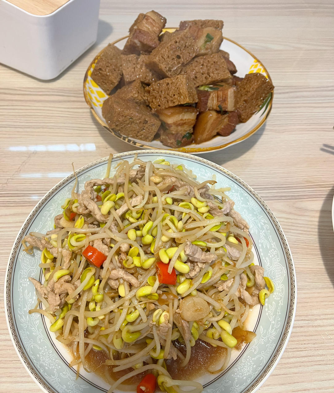 烤麸红烧肉