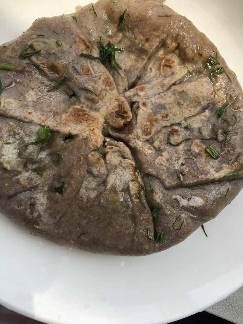 茴香鸡蛋馅饼