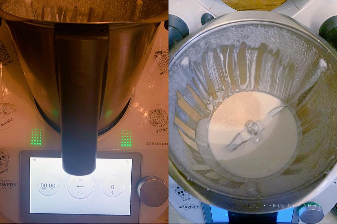 纯奶手撕吐司的做法 步骤1