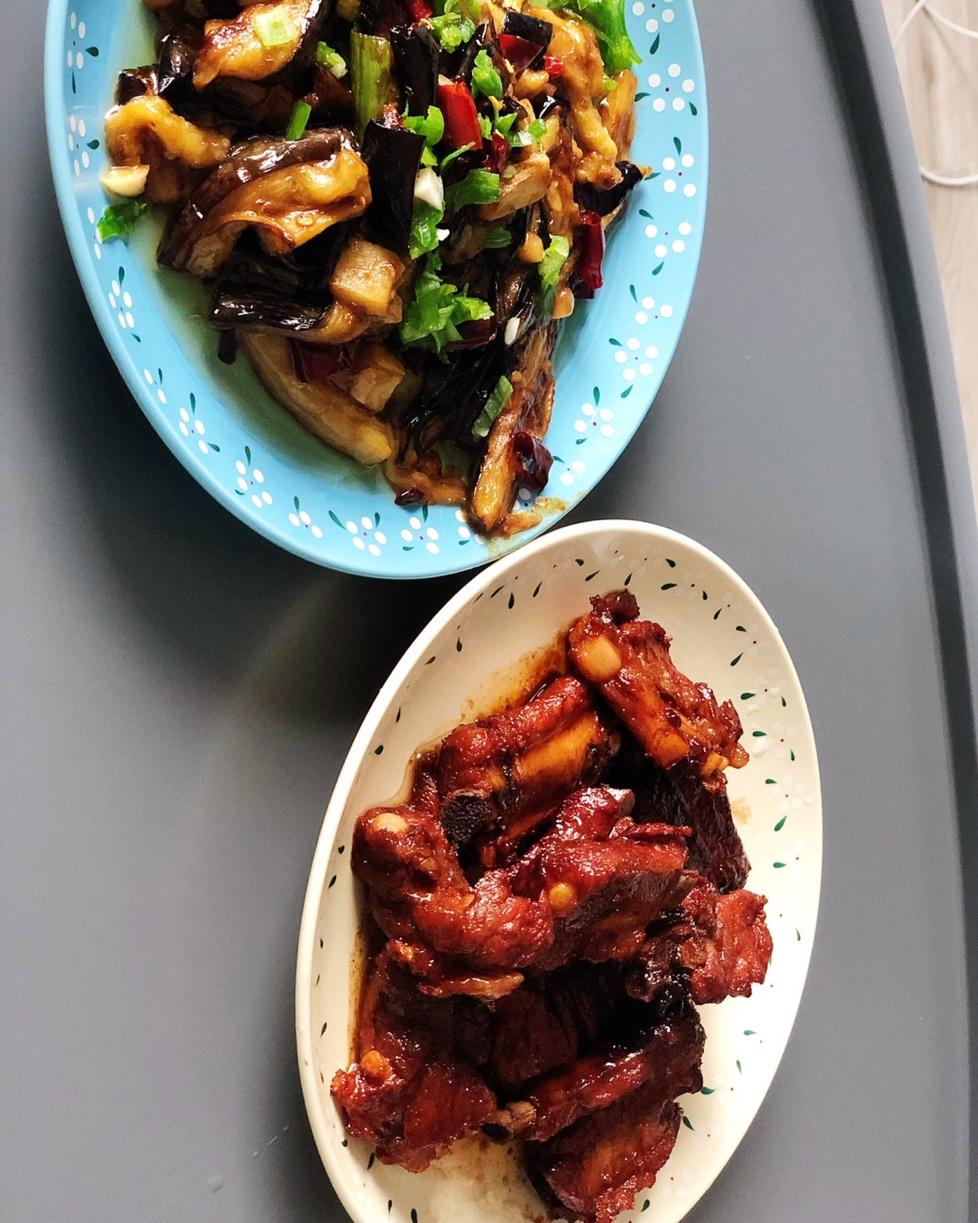 红烧肉沫茄子