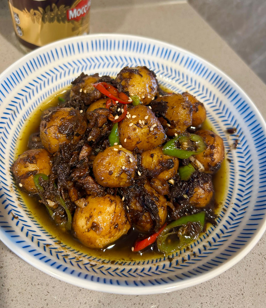 梅干菜烧小土豆