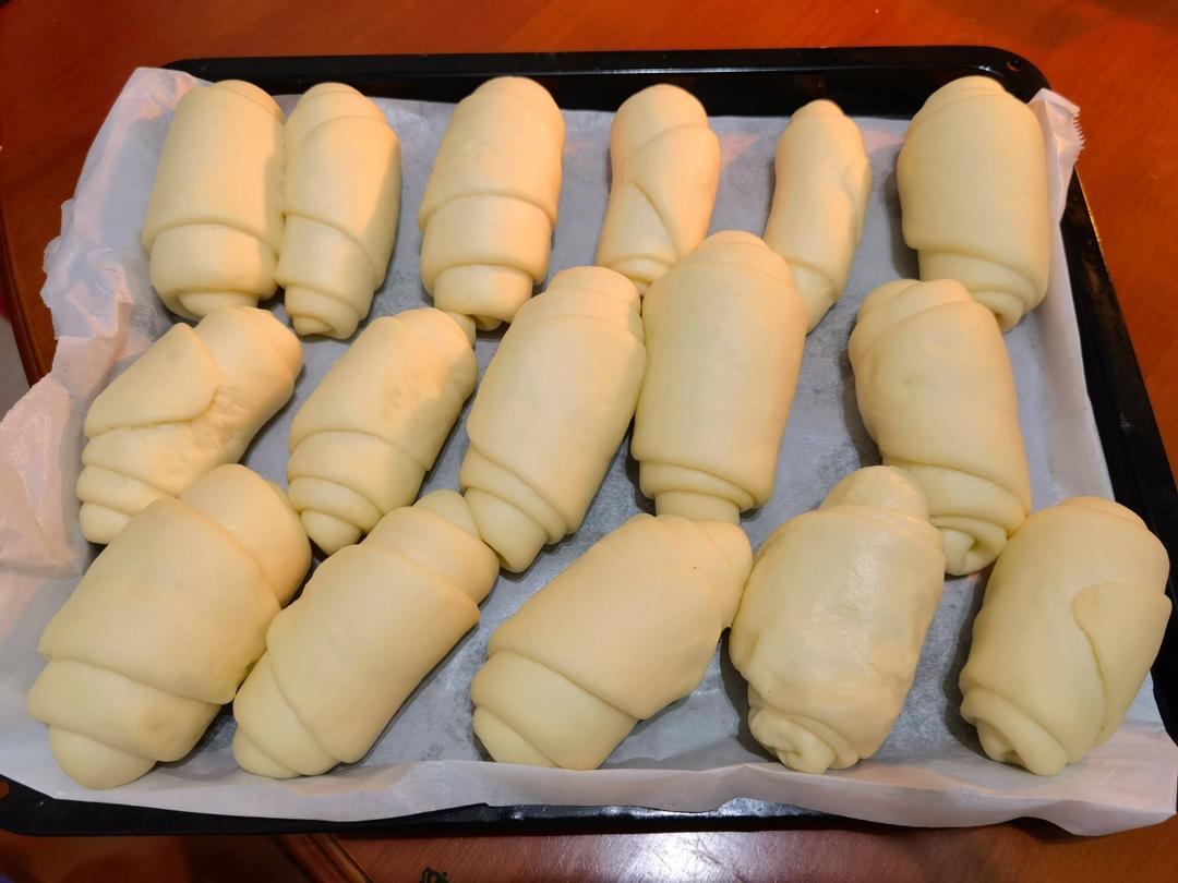 牛奶面包卷（直接法）