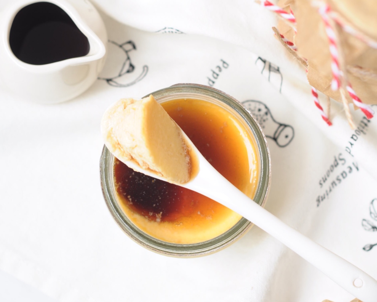 Kiri奶油芝士食谱—咖啡舒芙蕾布丁的做法