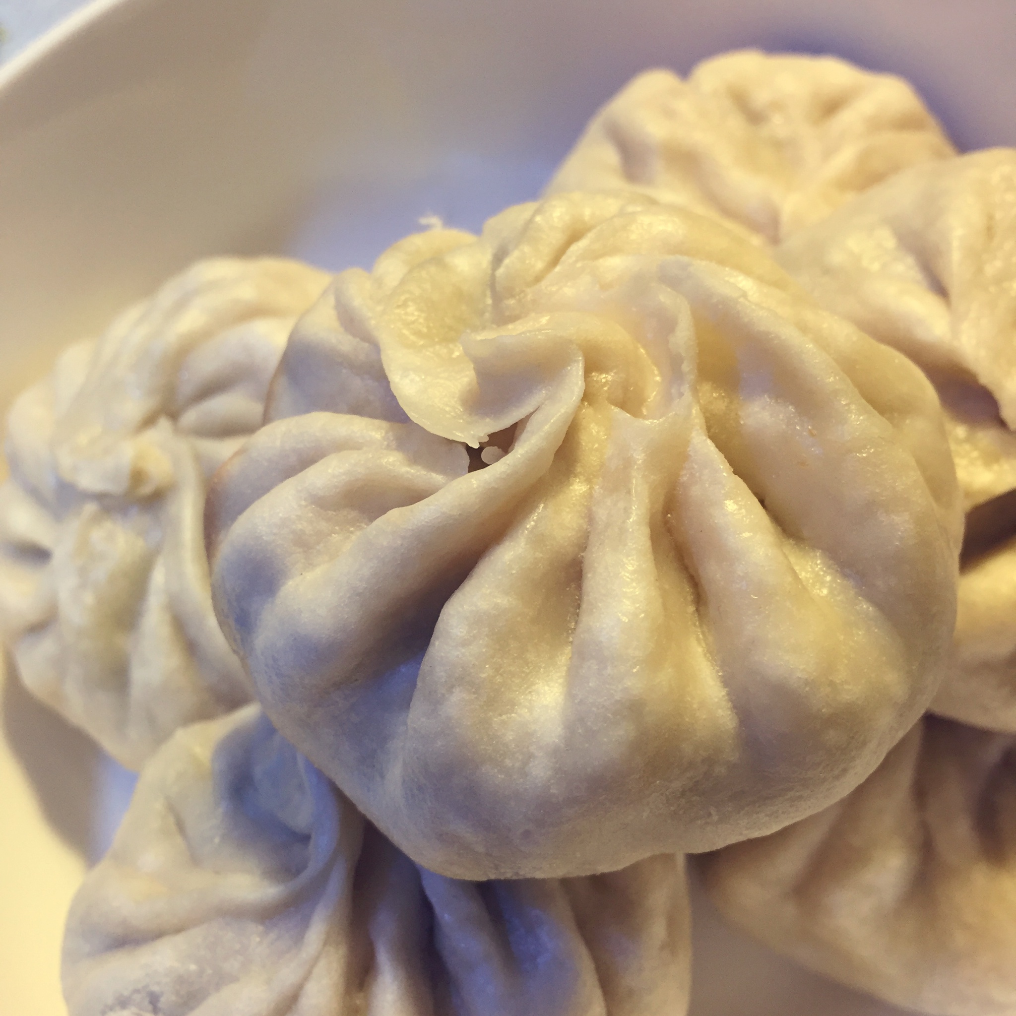 小白菜香菇香干馅儿菜包子