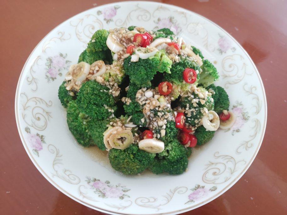 快手凉菜--凉拌西蓝花