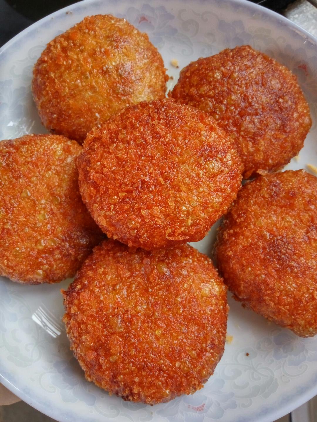 薛润泰做的南瓜饼