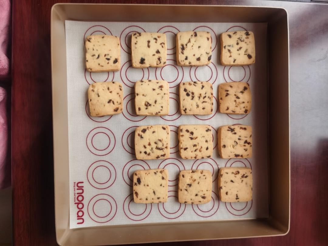 高配版蔓越莓饼干——砂糖蔓越莓杏仁酥饼/烘焙视频饼干篇6