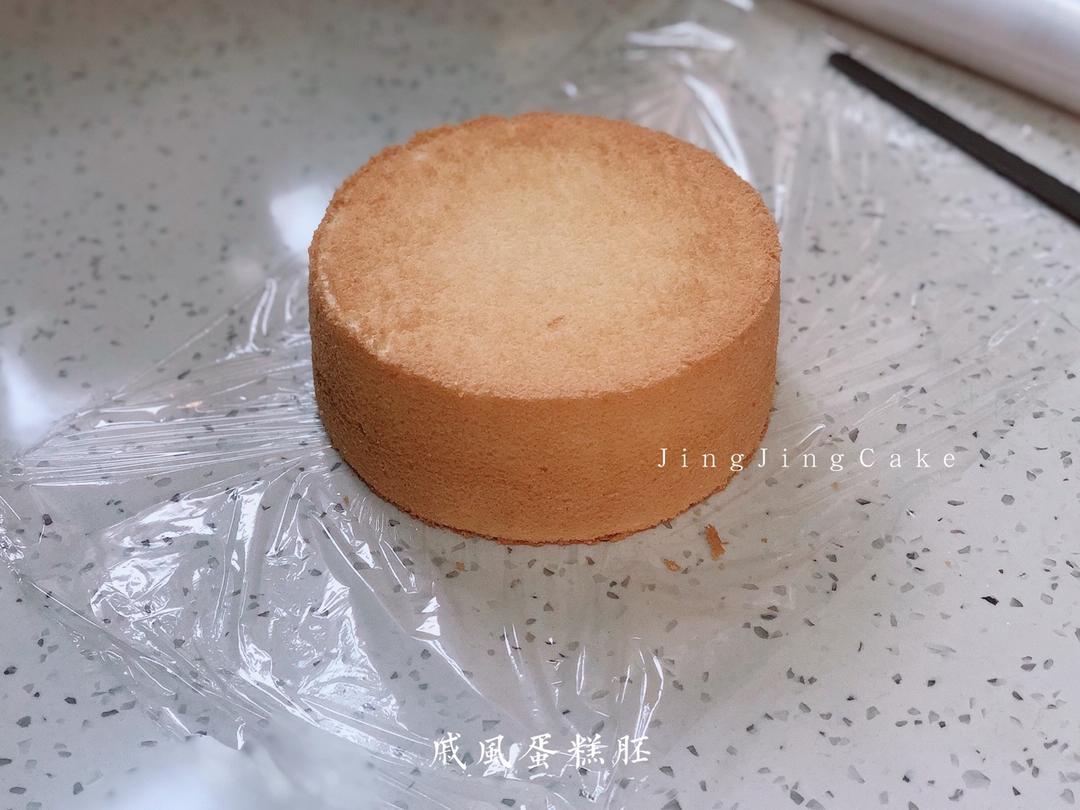 自己做的奶油蛋糕