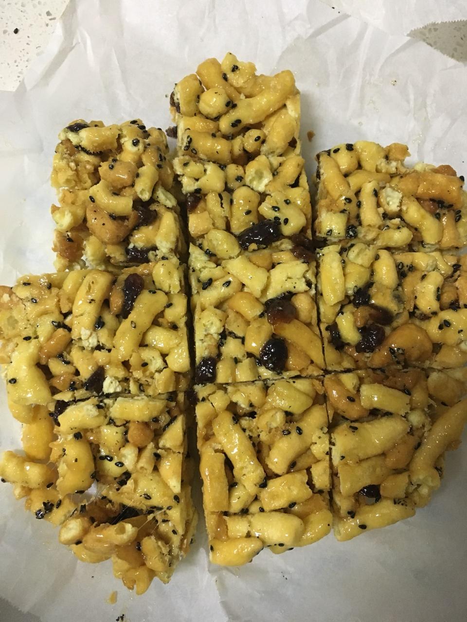 青鸟mzct做的视频食谱自制沙琪玛萨其马