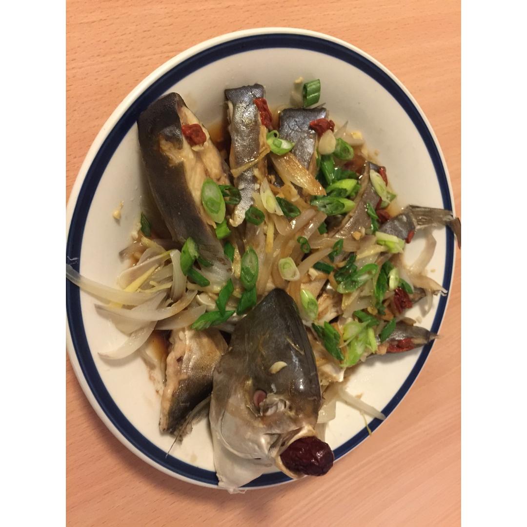 孔雀开屏清蒸鱼