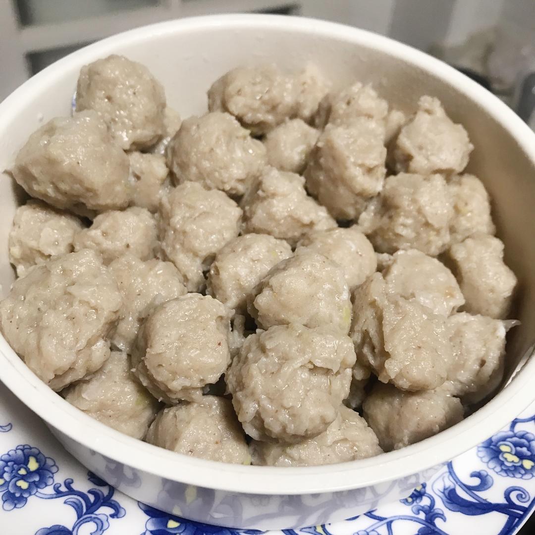 简单好吃的肉丸子