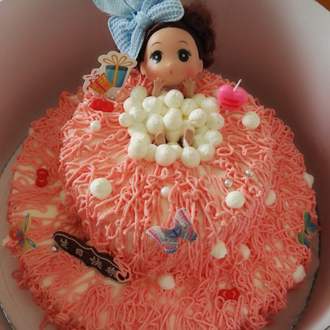 迷糊娃娃 泡泡浴蛋糕