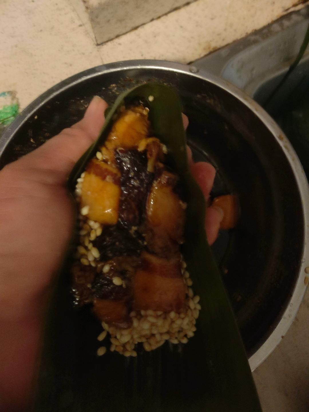 大肉粽蜜枣赤豆粽白米粽