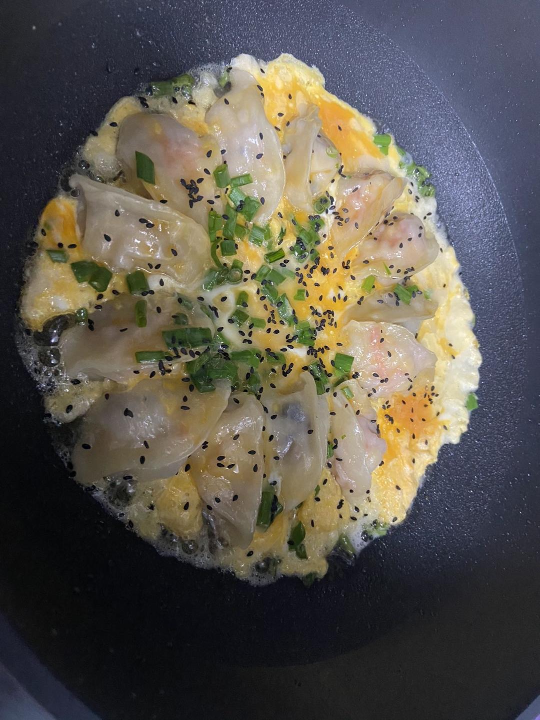 懒人快手抱蛋煎饺