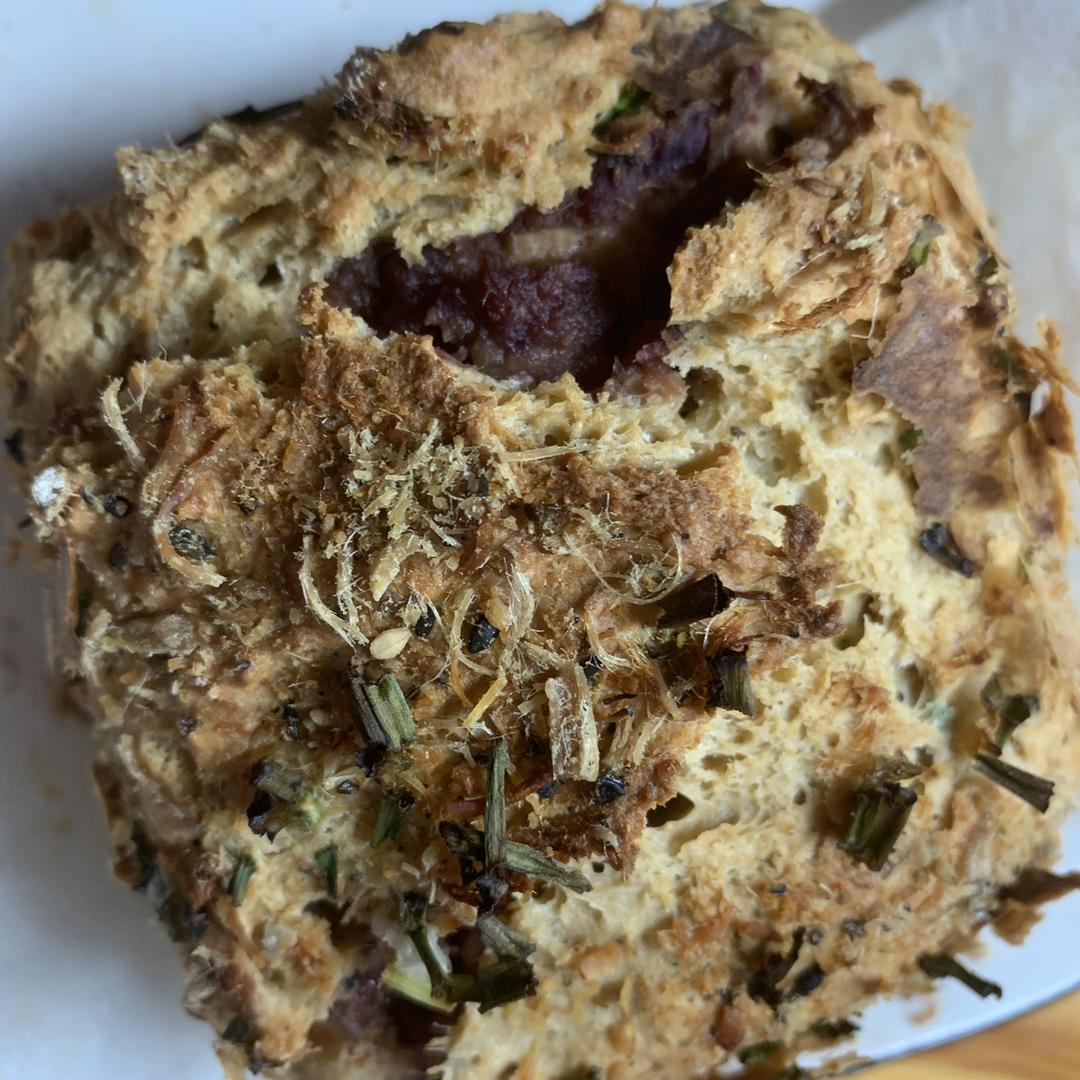 肉松快手面包丨健康·烘焙