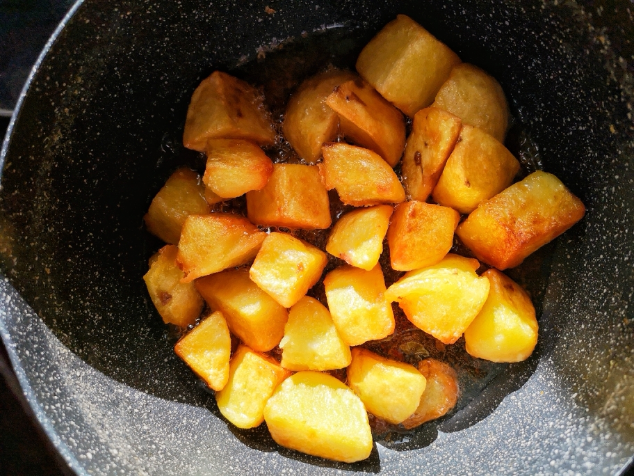 椒盐脆皮土豆的做法 步骤4
